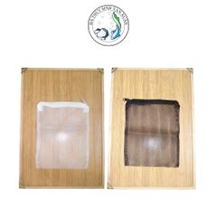 Túi Lưới Đựng Vật Liệu Lọc Hồ Cá, Hồ Thủy Sinh, Bể Cá Nhiều Size 14x20 18x25 20x30 30x40cm Trắng Đen