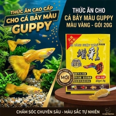 Thức ăn cho cá 7 màu , betta 20g  - Cám cá cảnh , Cám dinh dưỡng