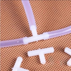 Van Chữ T ( Van Ngã 3 ) Nối T Chia Từ 1 Ra 2 , Chia Khí Oxy cho Hồ Cá Cảnh , Hồ Tép , Hồ Thủy Sinh