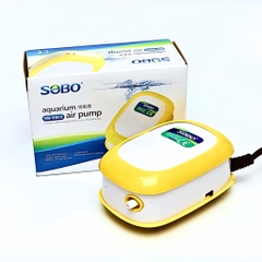 [TẶNG DÂY OXY & ĐÁ SỦI] Máy Sủi Oxy SOBO 1 Vòi SB-9903 | Máy Bơm Oxy Cho Bể Cá Thủy Sinh