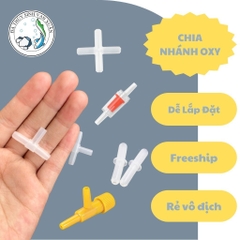 Phụ Kiện Nối Dây Oxy 4Li Hồ Cá, Tép | Van Nối | Ngã 3 | Ngã 4 | Van 1 Chiều | Van 2 Ngã Có Khóa