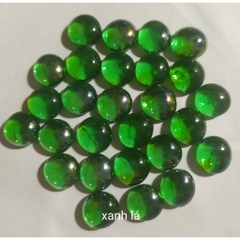 Sỏi Thủy Tinh Tròn Dẹp Đủ Màu Trang Trí Thủy Sinh Hồ Cá Tiểu Cảnh Chậu Cây [320g]