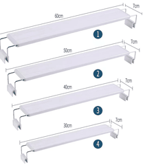 Đèn Led Máng XML XuanMeiLong 4 Hàng Bóng Đổi Màu Cho Bể Cá Bể Thủy Sinh