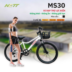 Xe Đạp Điện Trợ Lực NETT MS30 - Hàng Chính Hãng - Bảo Hàng Chính Hãng