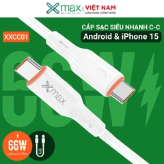 Cáp Sạc Siêu Nhanh 66W C to C XMAX XXCC01