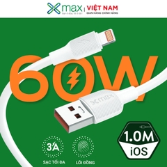 Cáp Sạc Siêu Nhanh 60W Lightning XMAX XXL01 (Fast-Charging Data Cable)