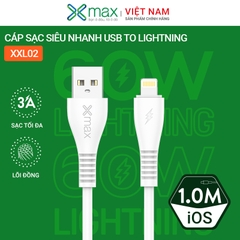 Cáp Sạc Siêu Nhanh 60W Lightning XMAX XXL02 (Fast-Charging Data Cable)