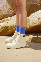 GEN E COLLECTION HIGH TOP - VANILLA / BLACK - WOMEN