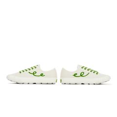 GEN E COLLECTION LOW TOP - VANILLA / GREEN - MEN