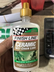 DẦU SÊN ƯỚT XE ĐẠP FINISH LINE CERAMIC WET 120ML