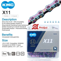 SÊN KMC 11 AURORA 118L MÀU TITAN TAIWAN CHÍNH HÃNG