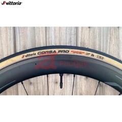 Vỏ Vittoria Corsa Pro 700x28c xài ruột & Tubeless