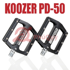 Pedal KOOZER PD50 Hợp Kim Nhôm 3 Vòng Bạc Đạn