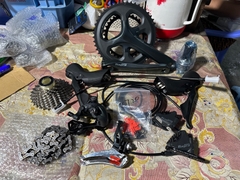 Group SHIMANO 4720 Tiagra Thắng Đĩa Dầu 50-34 11-28 Không Mặt Thắng Đĩa, Có BB