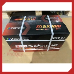 Ắc quy Xe Điện KingBall 12V27Ah (7.05kg) (1 thùng / 5 bình) (VAT)