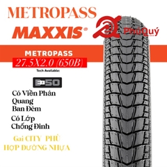 Vỏ xe đạp 27.5×2.0 MAXXIS VN METROPASS Trekking Bicycle Tire (VAT)