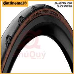 Vỏ gấp nâu 700x25c Continental Grand Prix 5000 Handmade in Germany chính hãng