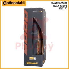 Vỏ gấp nâu 700x25c Continental Grand Prix 5000 Handmade in Germany chính hãng
