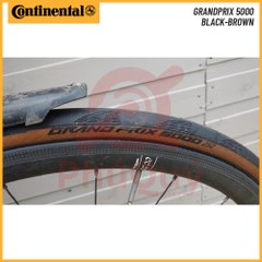 Vỏ gấp nâu 700x25c Continental Grand Prix 5000 Handmade in Germany chính hãng