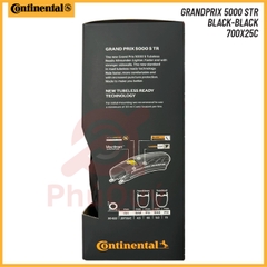 Vỏ gấp 700x30c ĐEN Continental 5000 STR Grand Prix Tubeless