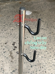 CHỐNG DỰNG XE KIỂU L INOX LOẠI 1