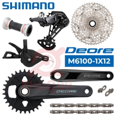 Group SHIMANO M6100 Deore 12 Speed 6 Món ( Dĩa 30T 170mm )