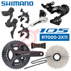 Group SHIMANO R7000 105 Full 7 Món Kèm BB (Dĩa 50-34T Líp 11-28T)