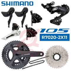 Group R7020 105 Không Hộp Thắng Đĩa Dầu 50-34 11-30 Không Mặt Đĩa