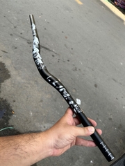 Ghi Đông Nhôm Ngang LUNJE 31.8 Dài 720mm