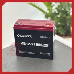 Ắc quy Xe Điện KingBall 12V27Ah (7.05kg) (1 thùng / 5 bình) (VAT)