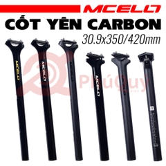Cốt Yên Mcelo CARBON 30.9 Chiều Dài 350/420mm