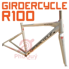 Khung Nhôm GIRDERCYCLE Đứng 45 Ngang 51 Màu Trắng