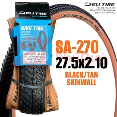 Vỏ Deli GẤP 27.5x2.1 HÔNG NÂU QUANTA PRO SA-270