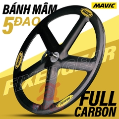 BÁNH 5 ĐAO FULL CARBON MAVIC FIXEDGEAR