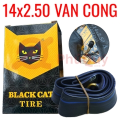 Ruột 14x2.50 BLACK CAT VAN CONG