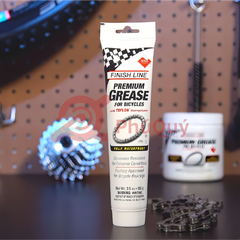 MỠ BÒ FINISH LINE CHO XE ĐẠP VỚI TEFLON TUÝP PREMIUM GREASE 100g