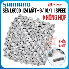 Sên SHIMANO LG500 Không Hộp 124L  9/10/11