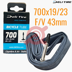 Ruột xe đạp Deli Tire 700x19/23 van Pháp 43mm F/V (VAT)