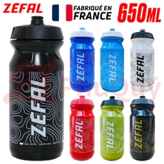 Bình nước xe đạp ZEFAL mẫu mới 650ml mẫu 2 (VAT)