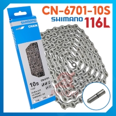 SÊN 10 MẮT RỖNG SHIMANO CN-6701 116S HÀNG HỘP