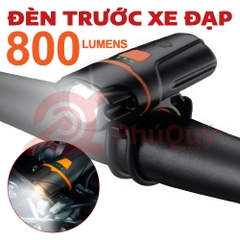 Đèn Trước 800LM 0111 Sạc USB Chống Nước