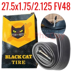 Ruột 27.5 x1.75/2.125  FV 48 BLACK CAT