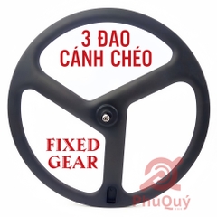 Bánh Mâm 3 Đao CARBON CÁNH XÉO