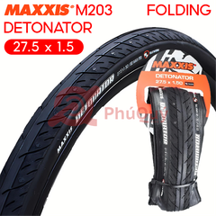 Vỏ gấp Maxxis Detonator 27.5x1.5 loại gấp gai trơn (VAT)