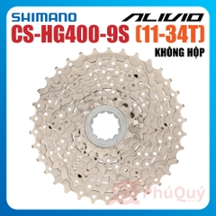 LÍP 9 HG400-9 34T SHIMANO KHÔNG HỘP