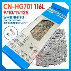 SÊN 11 SHIMANO ULTEGRA HG701 116 MẮT CÓ HỘP