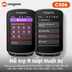 Đồng Hồ Magene C506 GPS Thông Minh