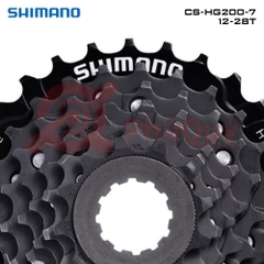 Líp 7 THẢ HG200-7 Màu Đen SHIMANO CHINA 12/28T