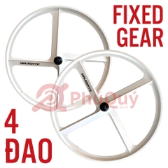 Bánh Mâm 4 Đao NAVIGATE 700c Cho Xe Đạp FixedGear