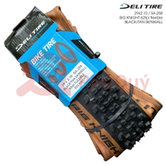 Vỏ Deli GẤP 29x2.1 HÔNG NÂU BIG KNIGHT SA-258